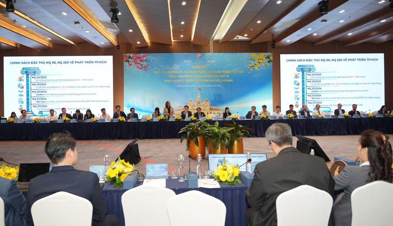 Đại biểu tham dự sự kiện. Ảnh: HCMC C4IR.