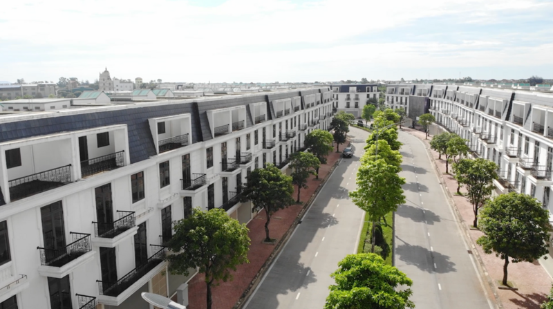 Shophouse tại ROX Living Diễn Châu chuẩn mô hình “ở trên - kinh doanh dưới” hấp dẫn cho nhà đầu tư.