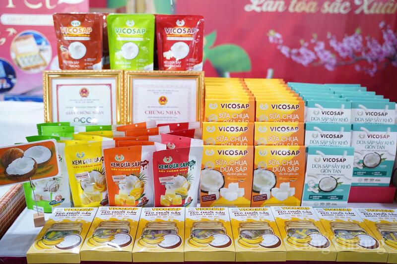 Các sản phẩm Vicosap tại Hội chợ Mùa Xuân