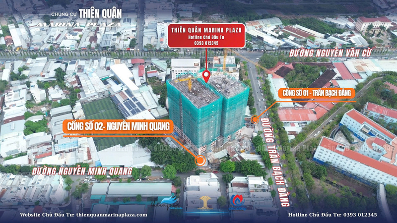 Tọa lạc trên đường Trần Bạch Đằng - Nguyễn Minh Quang, phường Tân An, TP. Cần Thơ.