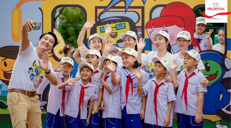 Chương trình giáo dục tài chính thông minh Cha-Ching được Prudential bền bỉ triển khai nhiều năm qua cho trẻ em Việt Nam tại nhiều tỉnh thành.