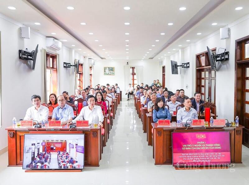 Điểm cầu phường Đông Gia Nghĩa, tỉnh Lâm Đồng.