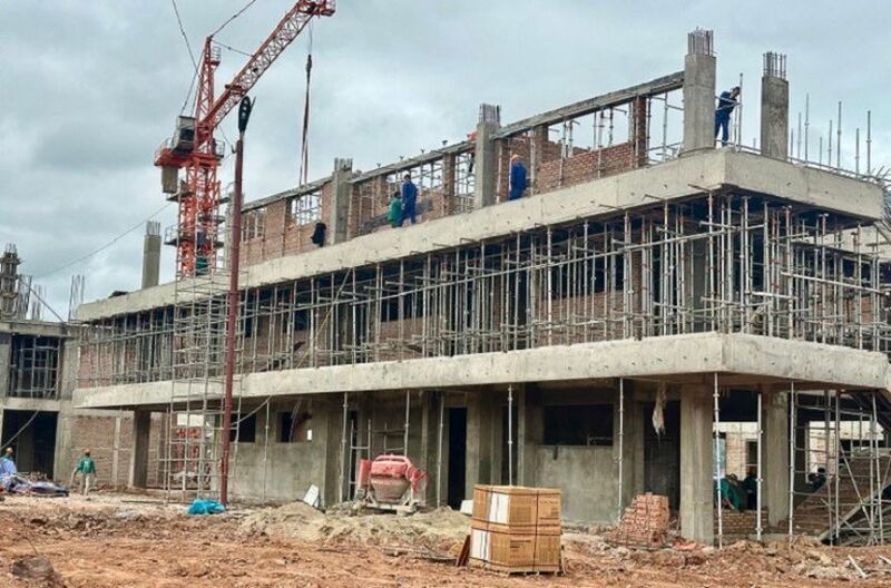 Những công trình của lòng dân đang dần được hoàn thiện. Ảnh minh hoạ