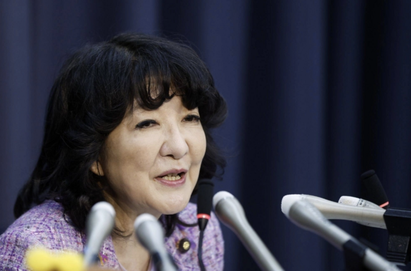 Bộ trưởng Bộ Tài chính Nhật Bản Satsuki Katayama. Ảnh: Japan Times