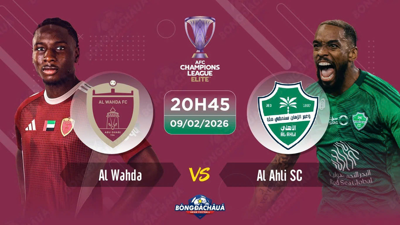 Trận Al Wahda chạm trán Al Ahli. Ảnh: Bóng đá Châu Á