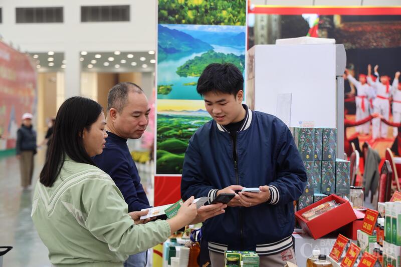 Mọi người đến đây để dạo chơi, thưởng thức ẩm thực, tìm mua những món quà đầu xuân.