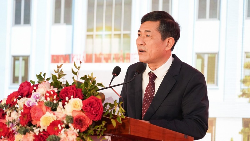 Ông Thái Văn Thành - Phó Chủ tịch UBND tỉnh Nghệ An chia sẻ tại buổi lễ