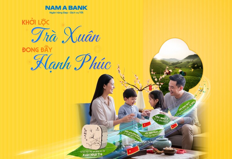 Nam A Bank triển khai loạt ưu đãi hấp dẫn nhân dịp tết Bính Ngọ.