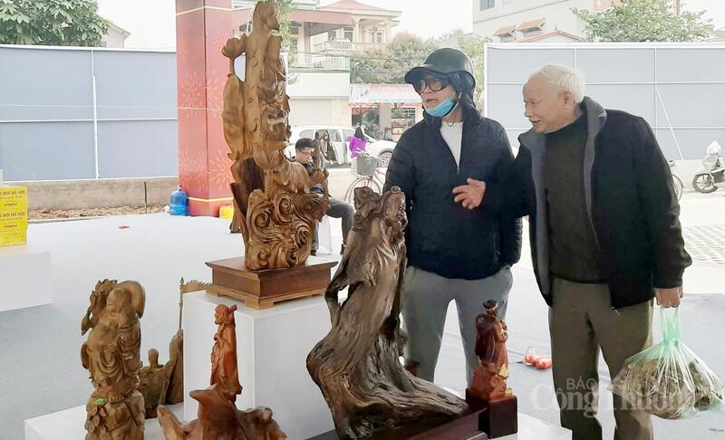 Đa Phúc là địa phương giàu truyền thống làng nghề, nổi bật với nghề mộc mỹ nghệ gắn với đời sống văn hóa, tín ngưỡng của người Việt. Ảnh: N.H