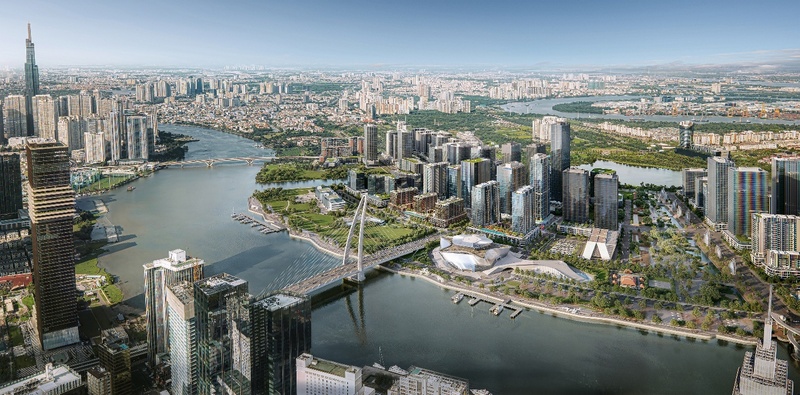 Metropole Thủ Thiêm được định vị là mảnh ghép trong tầm nhìn kiến tạo Trung tâm Tài chính Quốc tế Việt Nam (VIFC).