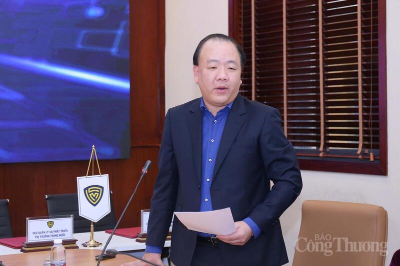 Ông Trần Hữu Linh, Cục trưởng Cục Quản lý và Phát triển thị trường trong nước (Bộ Công Thương).