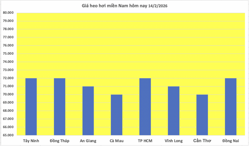 Giá heo hơi hôm nay 14/2/2026: Đi ngang trên toàn quốc - 3