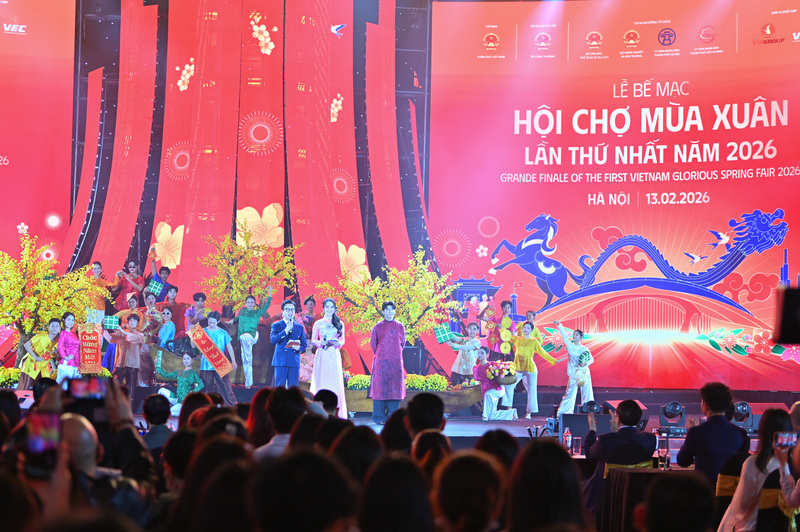 Sau 12 ngày diễn ra sôi động, Hội chợ Mùa Xuân lần thứ nhất năm 2026 khép lại, ghi nhận nhiều kết quả tích cực cả về quy mô tham gia, lượng khách tham quan và hiệu quả giao thương.