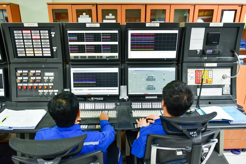 Các nhân sự BSR sẽ làm việc xuyên Tết để đảm bảo nguồn cung xăng dầu trong dịp này. Ảnh: BSR