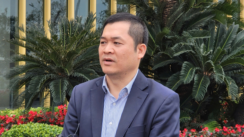 Ông Trần Quốc Toản -  Phó Cục trưởng Cục Xuất nhập khẩu. Ảnh: Ngọc Hoa