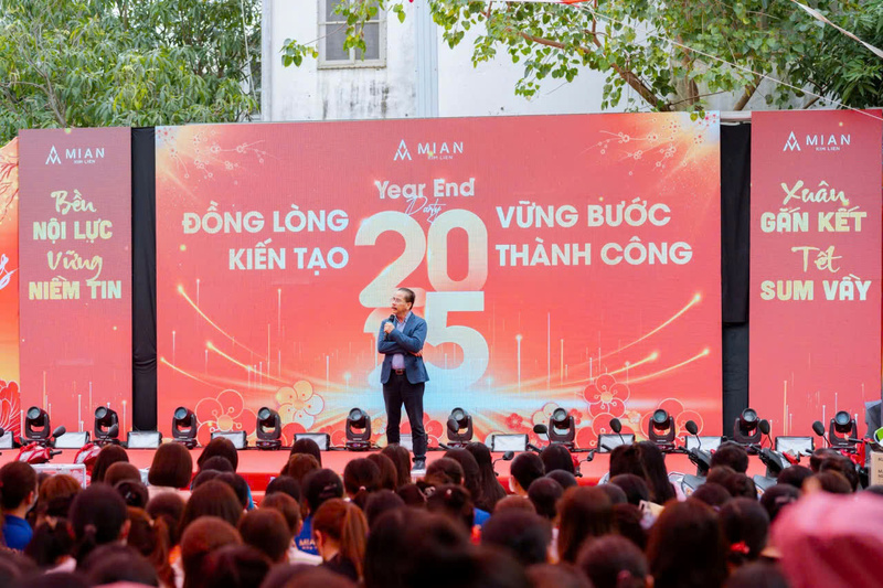 Công ty CP May Minh Anh - Kim Liên đã đi qua năm 2025 đầy quyết tâm và nỗ lực. Ảnh: Mai Liễu