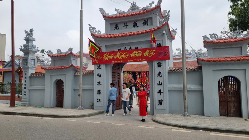 Đền Trần là kết tinh truyền thống yêu nước và tinh thần thượng võ của dân tộc. Ảnh: Văn Trần