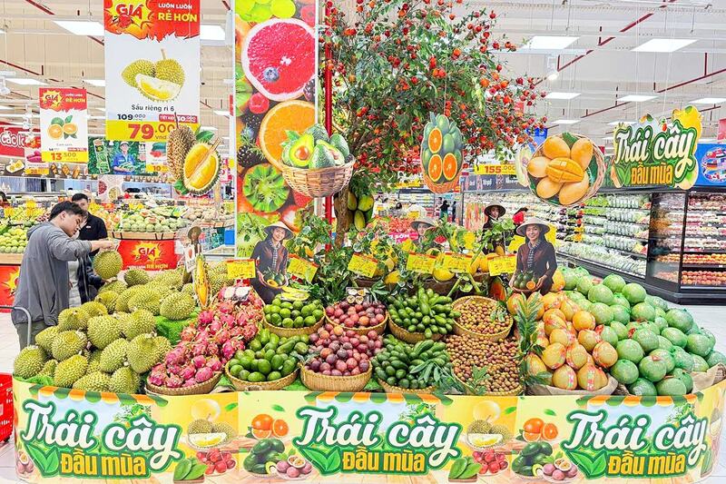 Trước Tết, để đáp ứng nhu cầu mua sắm của người tiêu dùng, các doanh nghiệp phân phối đã tăng nguồn hàng dự trữ lên đến 40%.