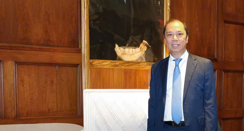 Đại sứ Việt Nam tại Hoa Kỳ Nguyễn Quốc Dũng. Ảnh: Nguyên Minh