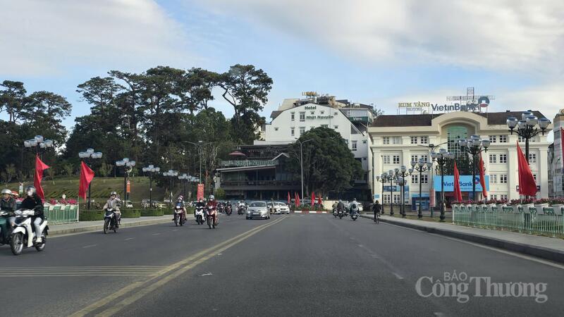 Khu vực cầu Ông Đạo Đà Lạt ngày mùng 1 Tết. Ảnh: Lê Sơn