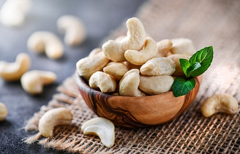 Tháng 01/2026 xuất khẩu hạt điều đạt 50,6 nghìn tấn, trị giá 34,7 triệu USD, tăng 35,0% về lượng và tăng 36,1% về trị giá so với cùng kỳ. Ảnh minh họa