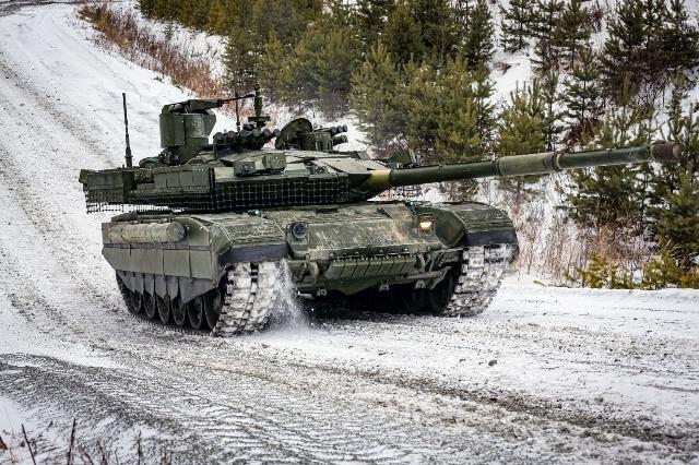Xe tăng T-90 'cua mắt đỏ'. Ảnh: Topwar