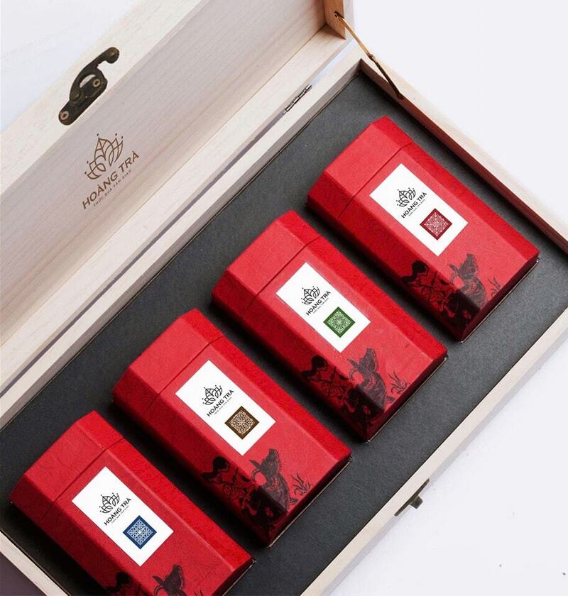 Sản phẩm trà sen Hoàng Trà của HTX Hoàng Trà. Ảnh: NVCC.