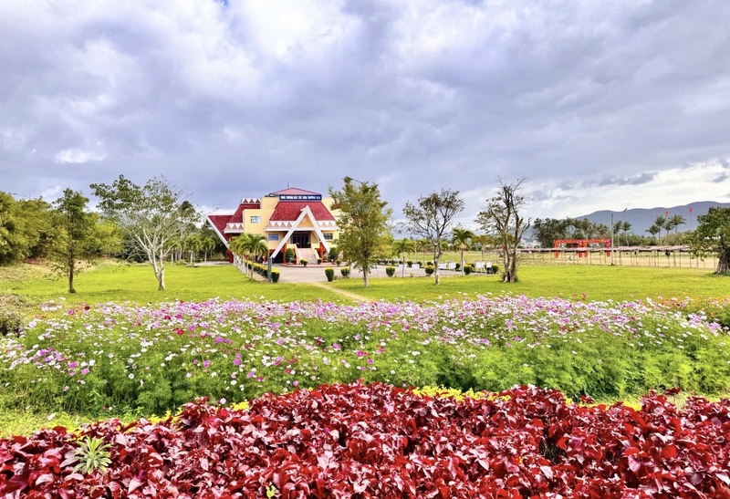 Nhà trưng bày Tây Sơn Thượng Đạo thuộc Di tích lịch sử quốc gia đặc biệt An Khê Trường (phường An Khê).