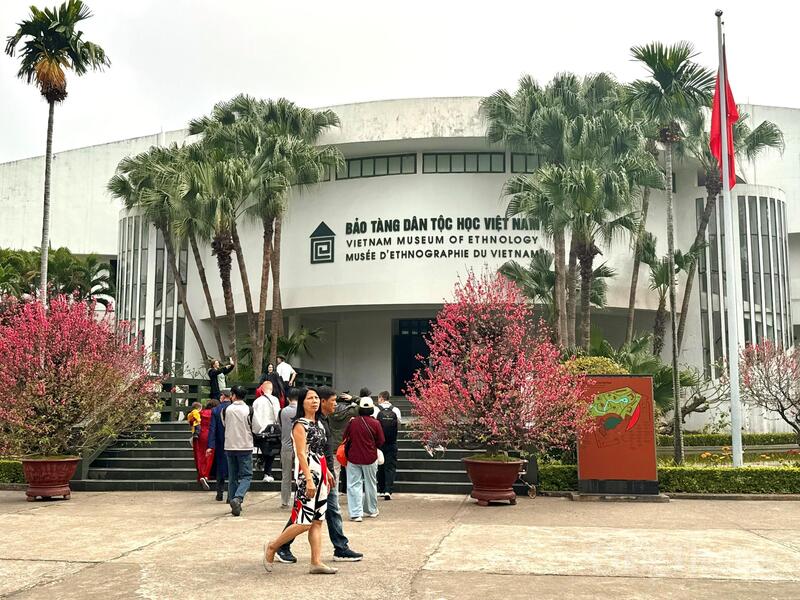 Bảo tàng Dân tộc học Việt Nam nỗ lực lan toả những giá trị truyền thống của dân tộc trong dịp Tết cổ truyền. Ảnh: Diệu Anh