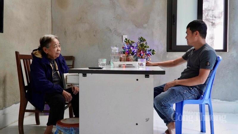 Ngôi nhà ấm áp của bà Lý Gớ Só (xã Bum Tở, tỉnh Lai Châu) do Báo Công Thương và doanh nghiệp trao tặng.