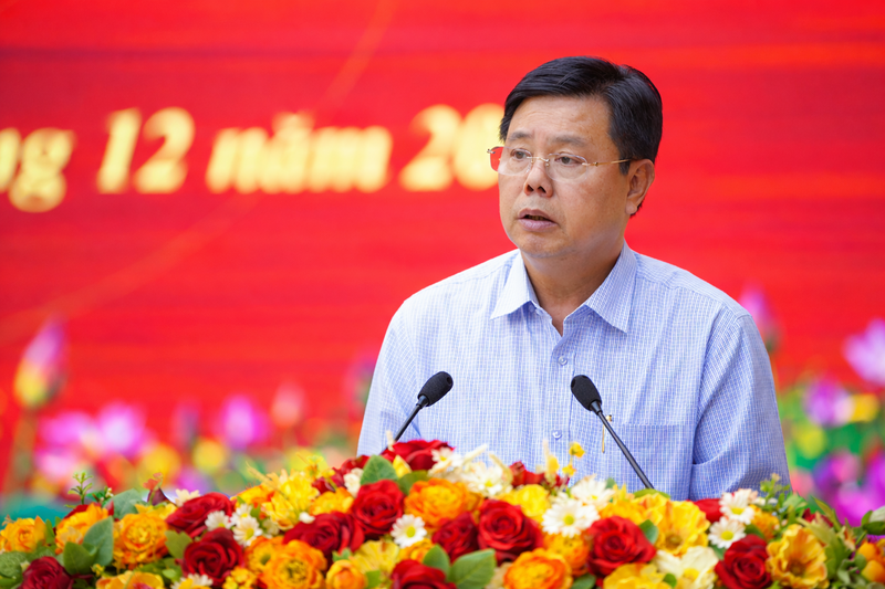 Bí thư Tỉnh ủy An Giang Nguyễn Tiến Hải chỉ đạo định hướng phát triển kinh tế - xã hội và hội nhập quốc tế của tỉnh trong giai đoạn mới.