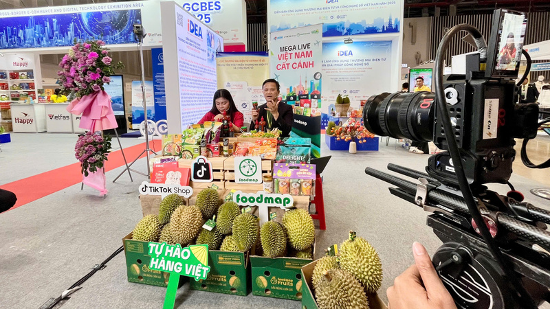 Thương mại điện tử giúp hàng Việt tiếp cận trực tiếp người tiêu dùng toàn cầu. Ảnh minh hoạ