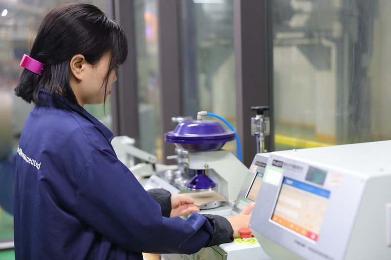 Một góc nhà máy của Công ty TNHH Miza Nghi Sơn. Ảnh: Quỳnh Nga