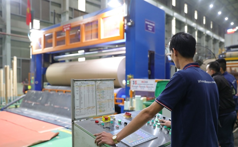 Dây chuyền sản xuất hiện đại tại Công ty TNHH Miza Nghi Sơn. Ảnh: Quỳnh Nga