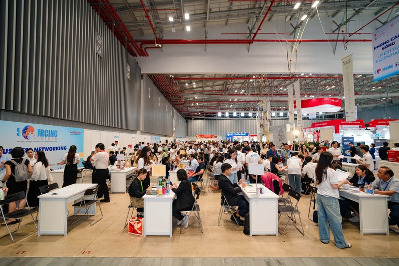 Vietnam International Sourcing - cơ hội để doanh nghiệp Việt Nam tiếp cận, tìm kiếm các đơn hàng, đối tác mới. Ảnh: Đức Thành