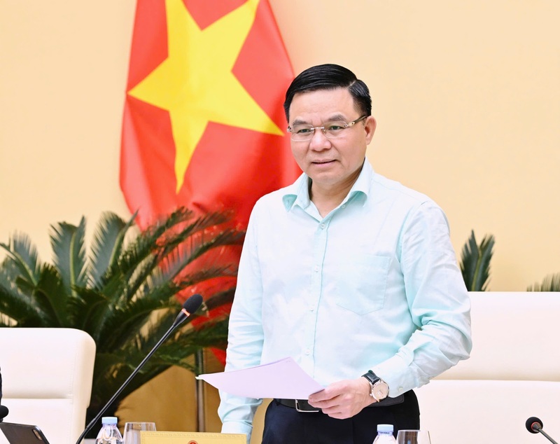 Quyền Bộ trưởng Bộ Công Thương Lê Mạnh Hùng được Trung ương giới thiệu ứng cử đại biểu Quốc hội khóa XVI tại Hải Phòng. Ảnh: Cấn Dũng