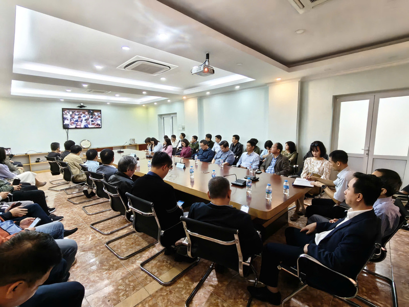 Đảng bộ Viện Nghiên cứu Cơ khí học tập, quán triệt triển khai các Nghị quyết của Bộ Chính trị.