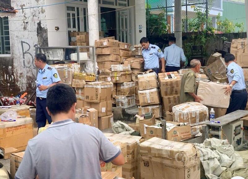 Năm 2026 Cần Thơ xác định đấu tranh có hiệu quả với buôn lậu, gian lận thương mại. Ảnh: Khánh Ngọc