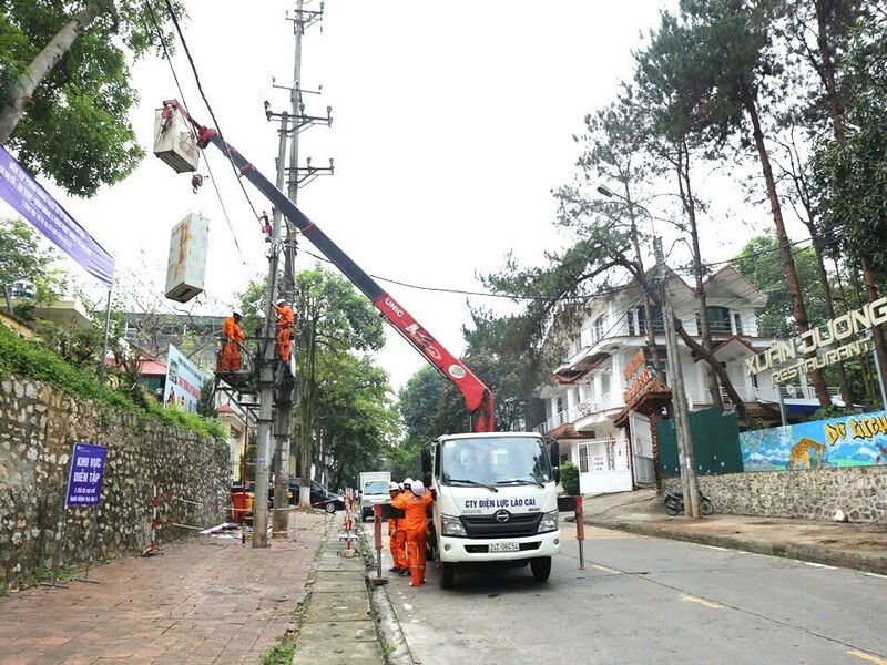 Tỉnh Lào Cai chỉ đạo các sở ngành, địa phương thực hiện Chỉ thị của Bộ Công Thương về bảo đảm cung cấp điện cao điểm. Ảnh: LN