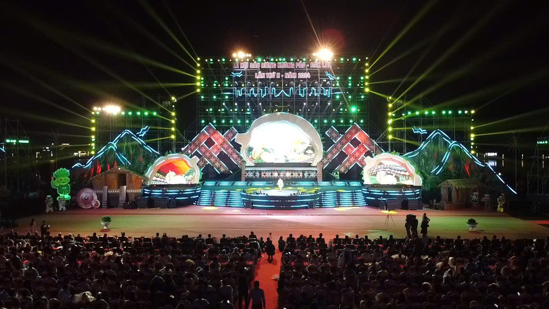 Lễ hội Sầu riêng Krông Pắc năm 2024. Ảnh: Vũ Long