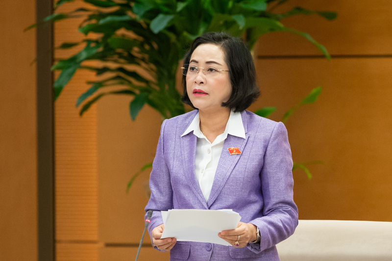 Phó Chủ tịch Quốc hội Nguyễn Thị Thanh.