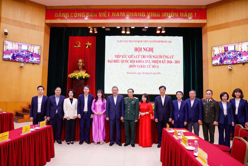 Tổng Bí thư Tô Lâm và các đại biểu dự hội nghị. Ảnh: Hạnh Nguyên