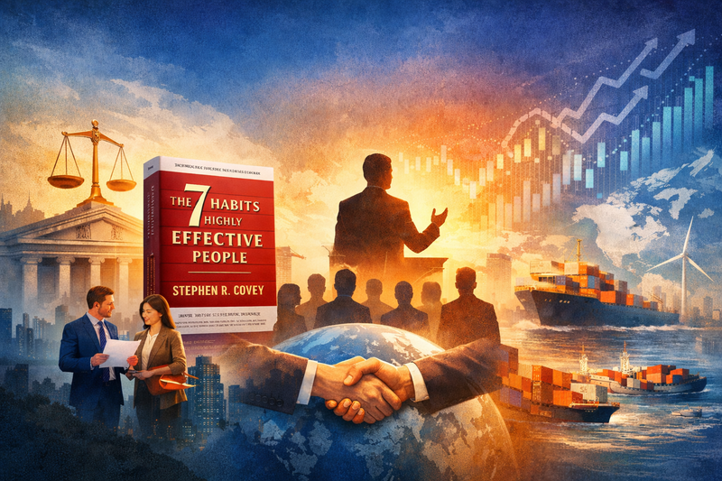 Cuốn sách về 7 thói quen hiệu quả chứa đựng ý nghĩa cốt lõi về khả năng làm việc nhóm.