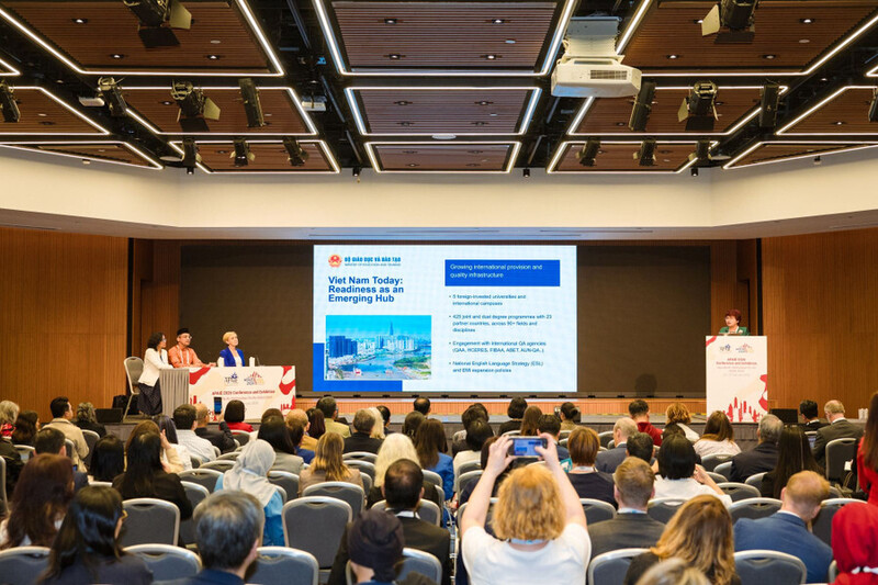 Từ ngày 23 - 27/2/2026, Đoàn đại biểu giáo dục Việt Nam do Bộ Giáo dục và Đào tạo chủ trì đã tham gia APAIE 2026. Ảnh: Bộ GDĐT