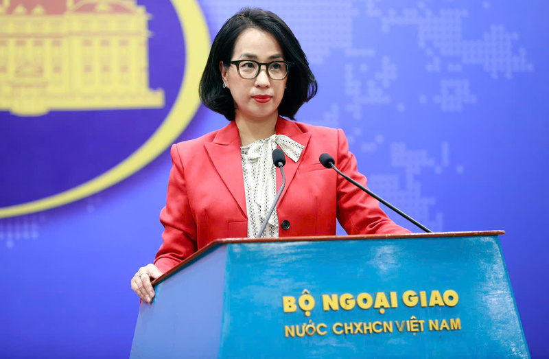 Người phát ngôn Bộ Ngoại giao Việt Nam Phạm Thu Hằng. Ảnh: Bộ Ngoại giao.