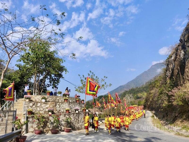 Lễ hội Đền Vua Lê Thái Tổ - điểm đến du lịch văn hóa, tâm linh tại xã Lê Lợi, tỉnh Lai Châu.