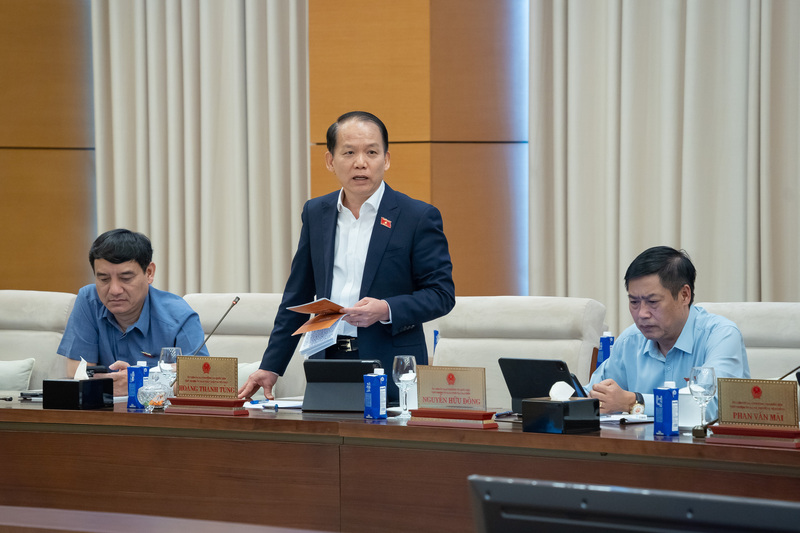 Chủ nhiệm Ủy ban Pháp luật và Tư pháp Hoàng Thanh Tùng.