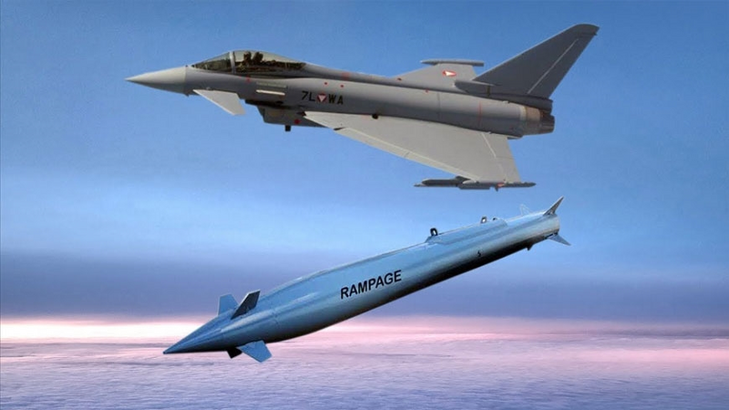 Tên lửa Rampage là vũ khí tấn công chính xác từ xa. Ảnh: Elbit Systems