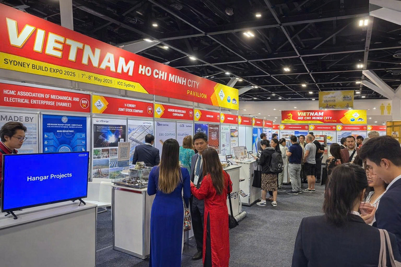 Sydney Build Expo 2026 mở cơ hội để doanh nghiệp Việt Nam đi sâu vào chuỗi cung ứng xây dựng của Australia.