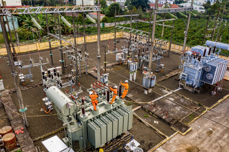 EVNCPC đã sẵn sàng đảm bảo hệ thống điện vận hành an toàn, ổn định, phục vụ tốt nhất cho công tác bầu cử đại biểu Quốc hội khóa XVI và đại biểu HĐND các cấp nhiệm kỳ 2026-2031 trên địa bàn. Ảnh: Bình An